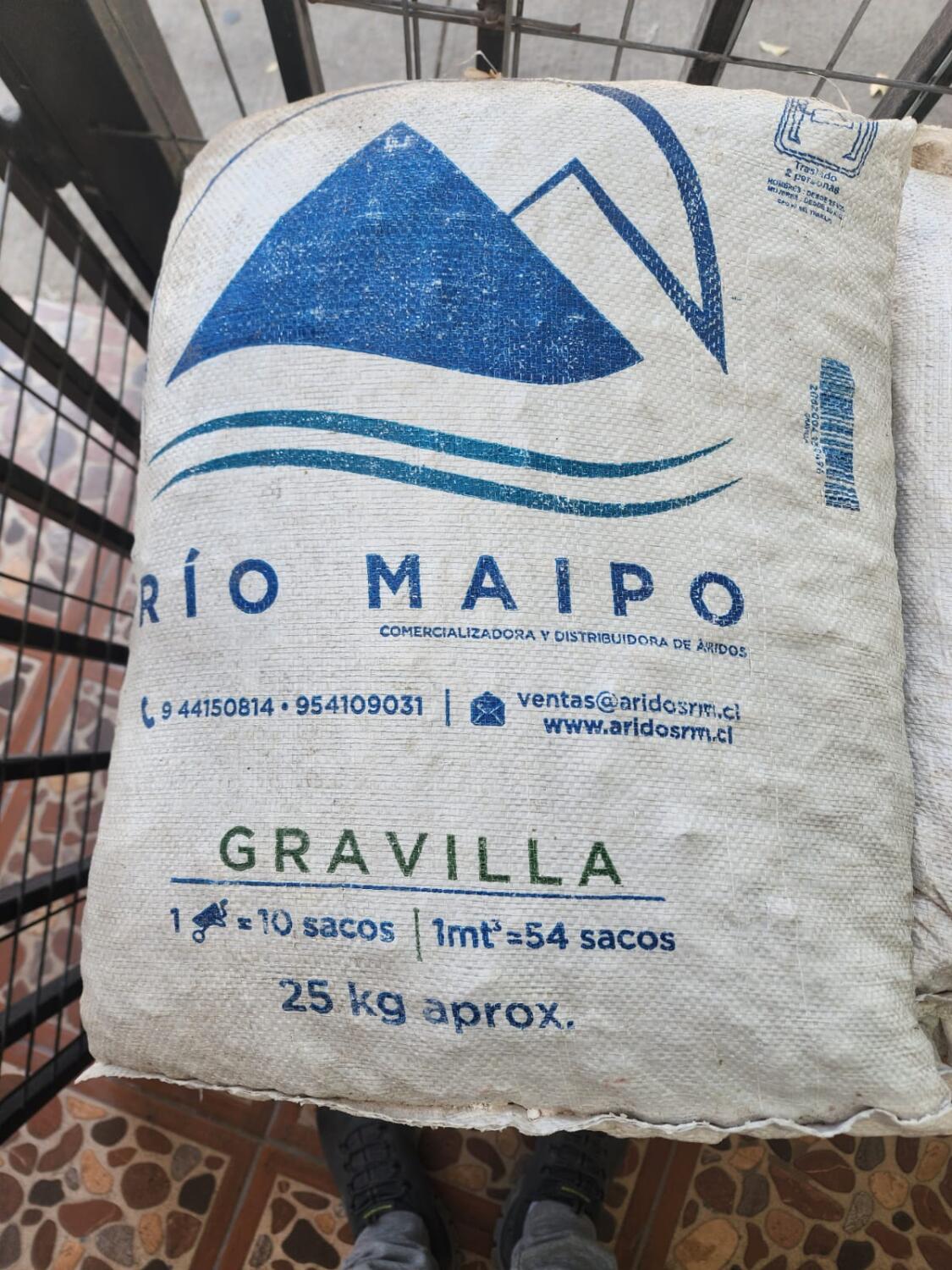 GRAVILLA 25 KILOS