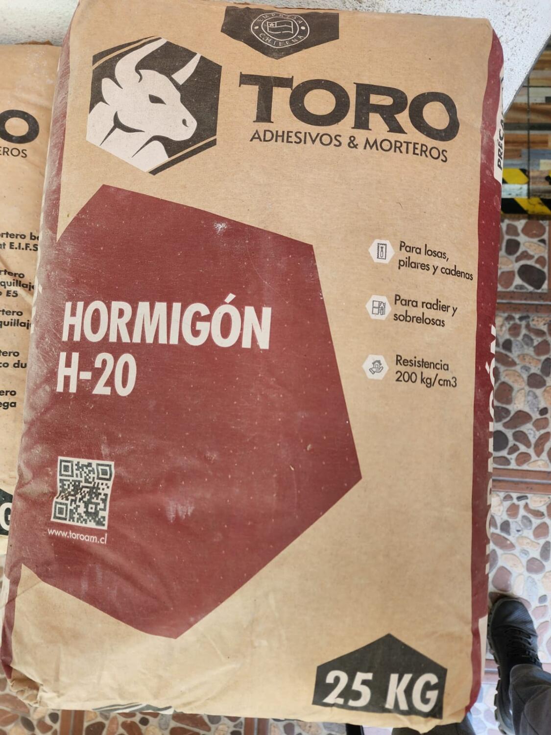 MORTERO HORMIGON H20